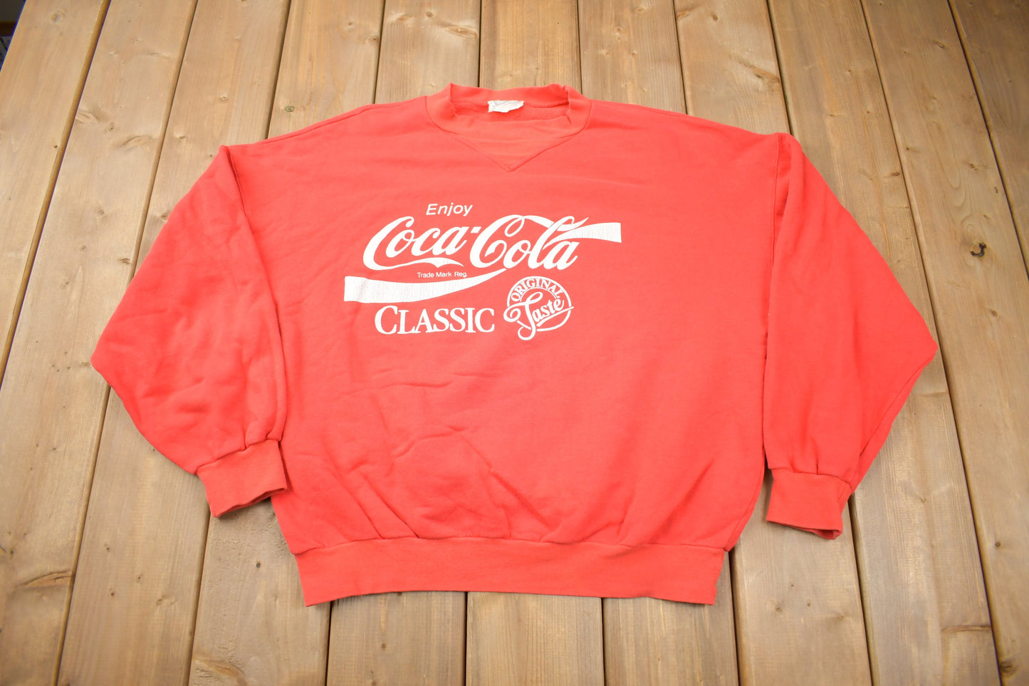 Vintage 1980s Coca Cola Crewneck Sweatshirt / Souvenir / Streetwear / Vintage Coke