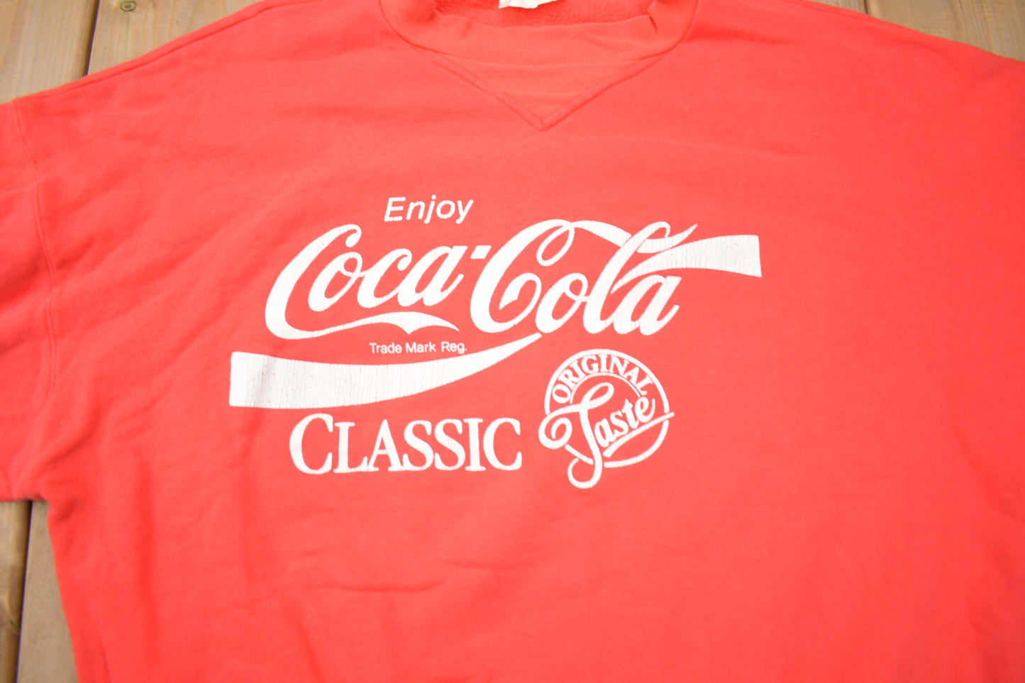 Vintage 1980s Coca Cola Crewneck Sweatshirt / Souvenir / Streetwear / Vintage Coke