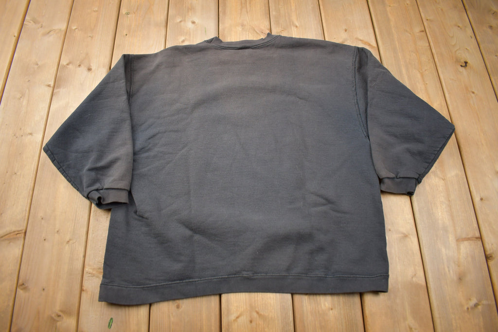 Vintage 1990s Nike Embroidered Mini Swoosh Crewneck Sweatshirt