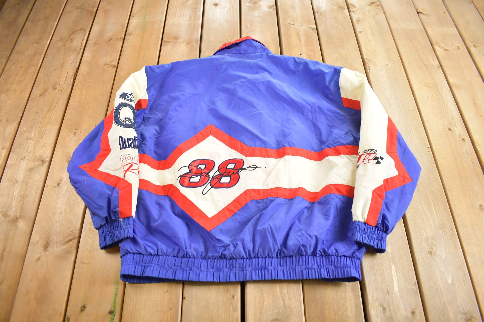 Vintage 1990s Dale Jarret Nascar Windbreaker
