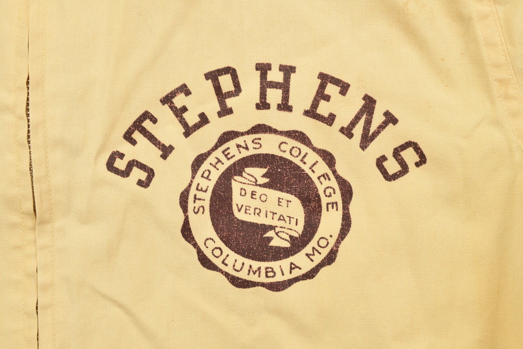 Vintage 1970s Stephens College Columbia Light Jacket