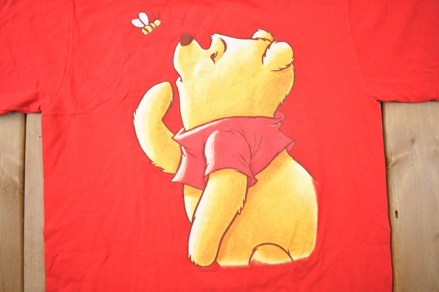 Vintage 1990s Winnie The Pooh Cartoon Promo T-Shirt / 90s Graphic Tee / Vintage Disney / Made In USA