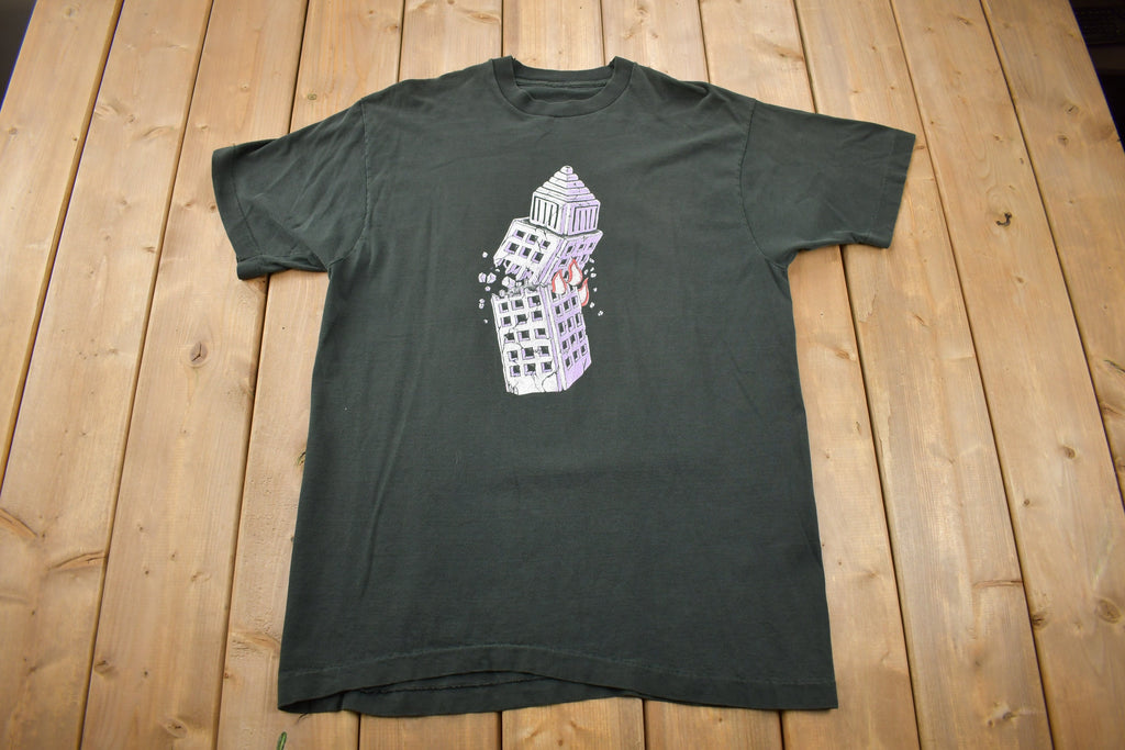 Vintage 1990s Crowded House Graphic Band T-shirt