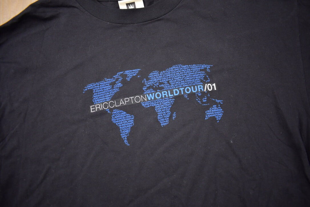Vintage 2001 Eric Clapton World Tour T-Shirt