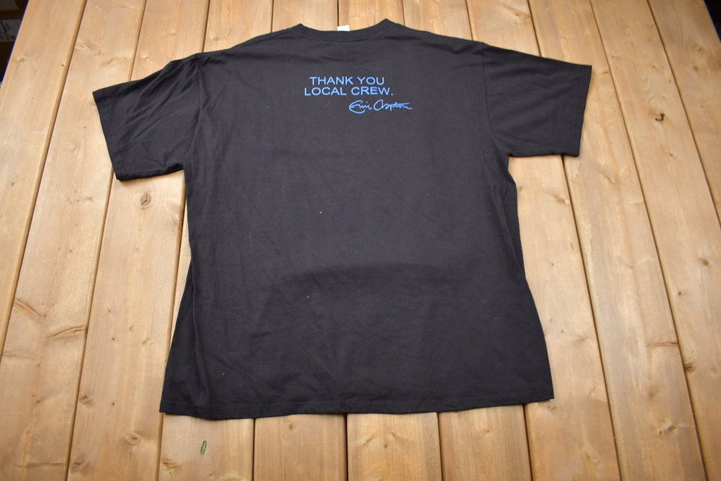 Vintage 2001 Eric Clapton World Tour T-Shirt