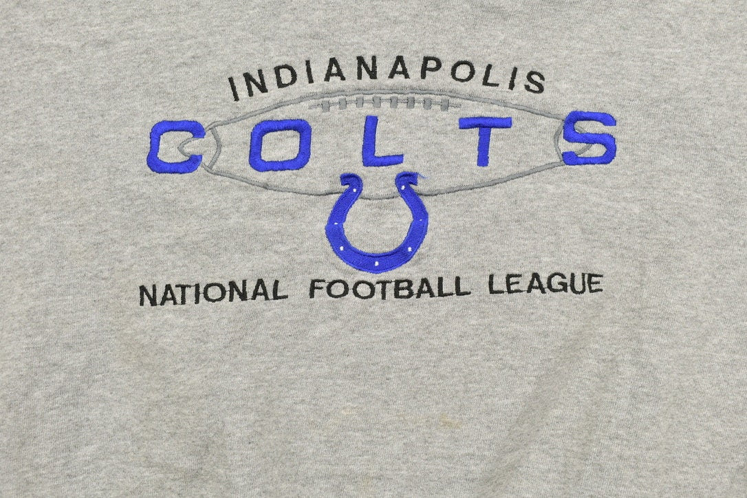 Vintage 1990s Indianapolis Colts NFL Crewneck Sweatshirt / Indianapolis Colts / Football / Sportswear / Americana / Vintage Colts Crewneck