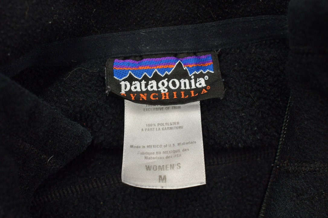 Vintage 1990s Patagonia Synchilla Half Zip Fleece Sweater / Outdoorsman / 90s Sweater / Streetwear / Hiking / Fleece Zip up / Patagonia