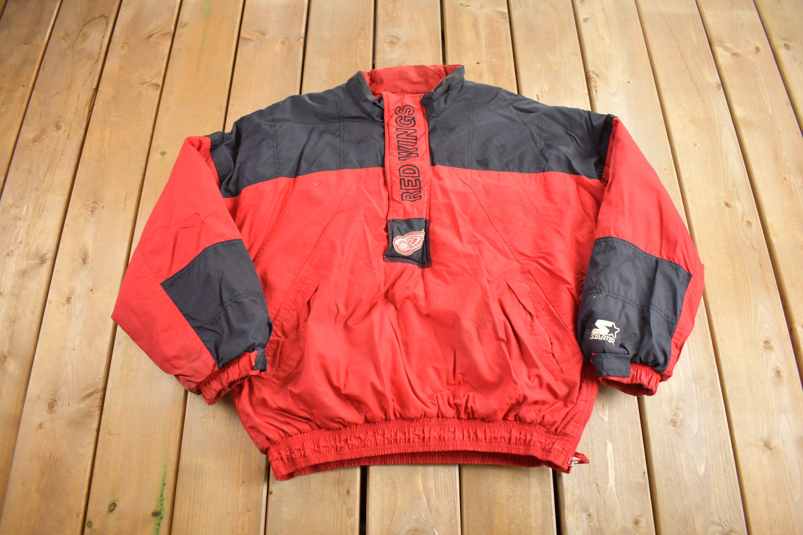 Vintage 1990s Detroit Red Wings NHL Starter Jacket