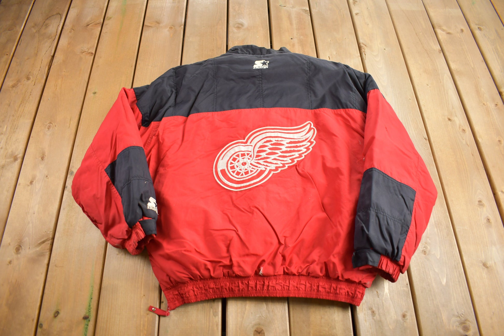 Vintage 1990s Detroit Red Wings NHL Starter Jacket