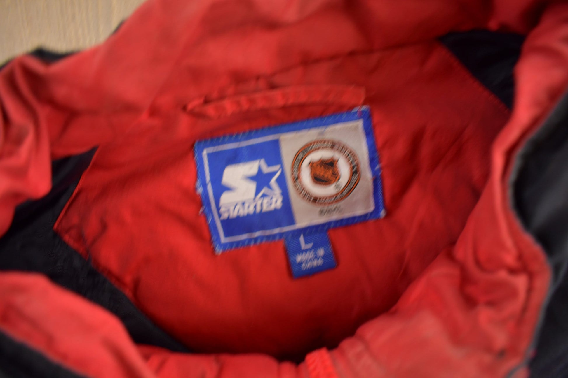 Vintage 1990s Detroit Red Wings NHL Starter Jacket