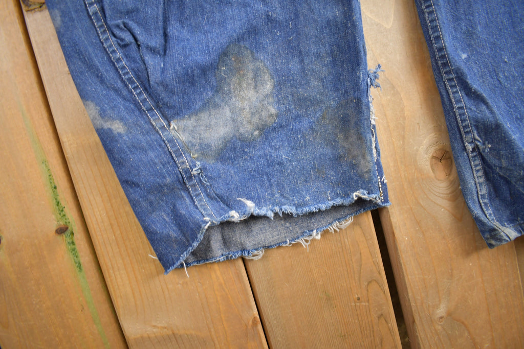 Vintage 1940s Pay Day JC Penney Denim Overalls