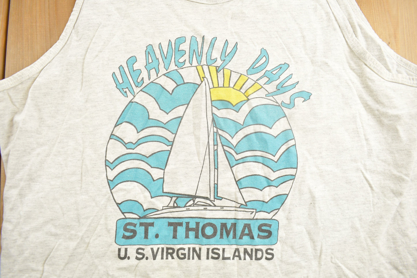 Vintage 1990s US Virgin Islands Souvenir Tank Top