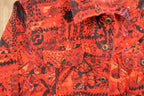 Vintage 1990s Official Jacket Abstract Pattern Denim Jacket