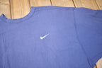 Vintage 1990s Nike Embroidered Mini Swoosh Crewneck Sweatshirt