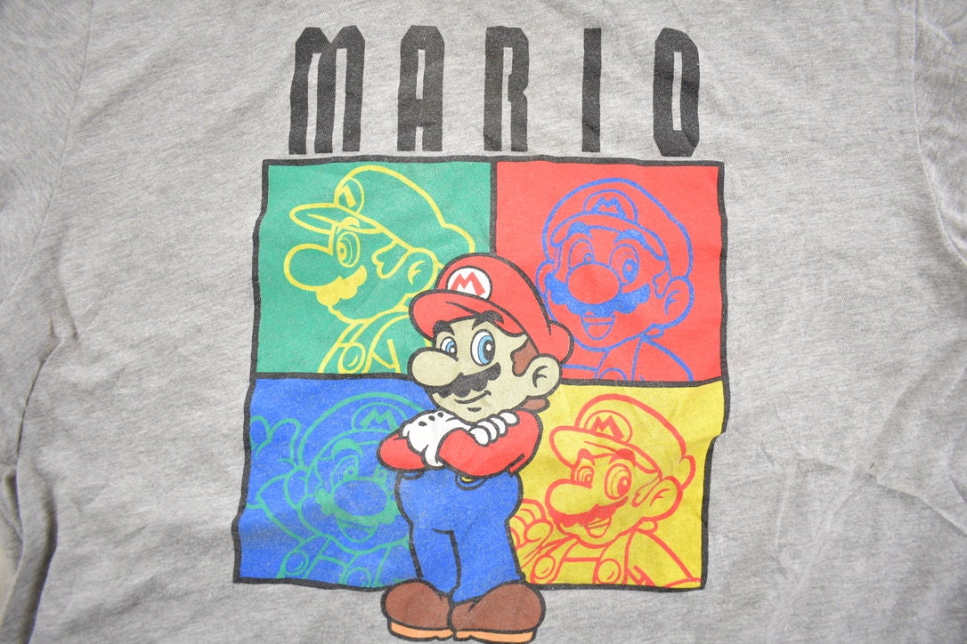 Vintage 1990s Nintendo Mario Promo T-Shirt