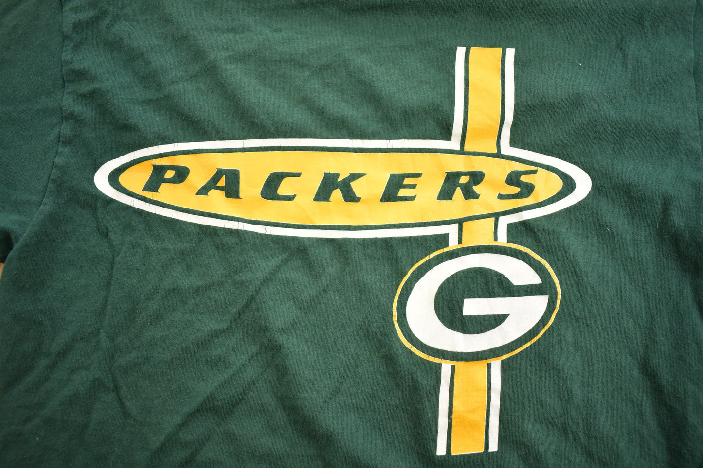 Vintage 1990s Green Bay Packers NFL Graphic T-Shirt