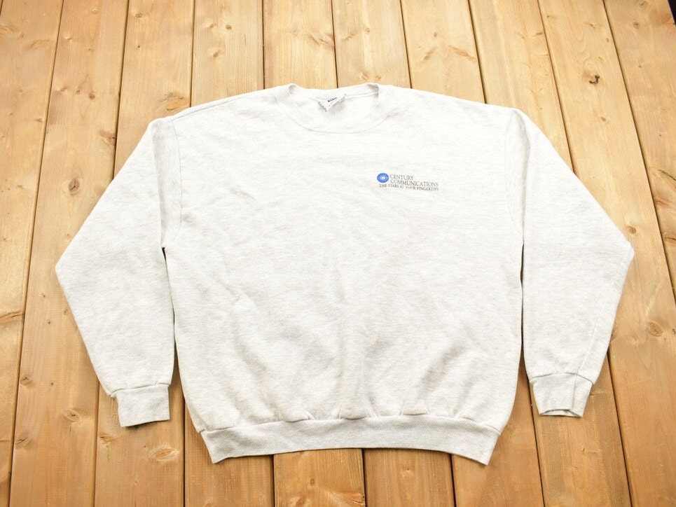 Vintage 1990s Century Communications Connecticut Crewneck Sweatshirt