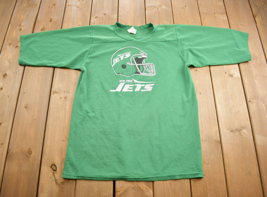 Vintage 1990s NFL New York Jets Mesh Jersey