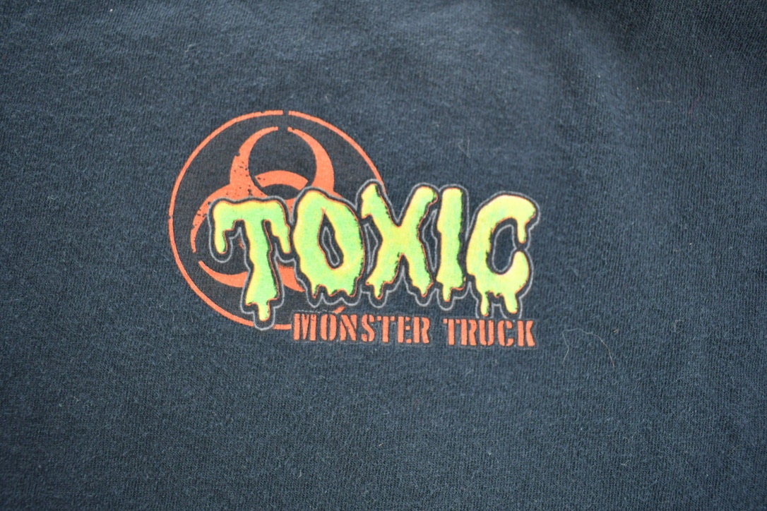 Vintage 1990s 'Toxic' Monster Truck Graphic T-Shirt