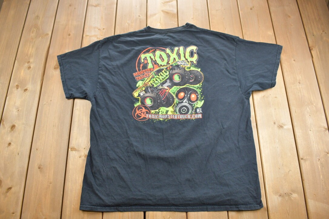 Vintage 1990s 'Toxic' Monster Truck Graphic T-Shirt