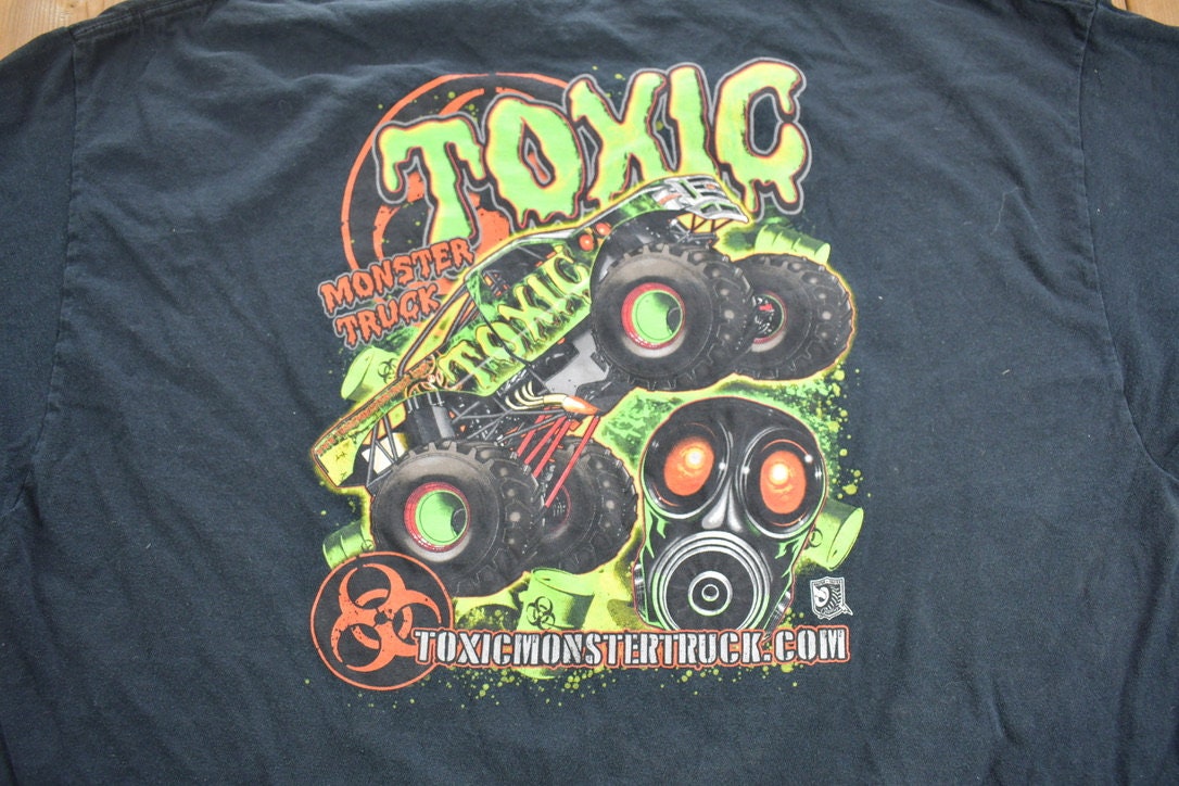 Vintage 1990s 'Toxic' Monster Truck Graphic T-Shirt