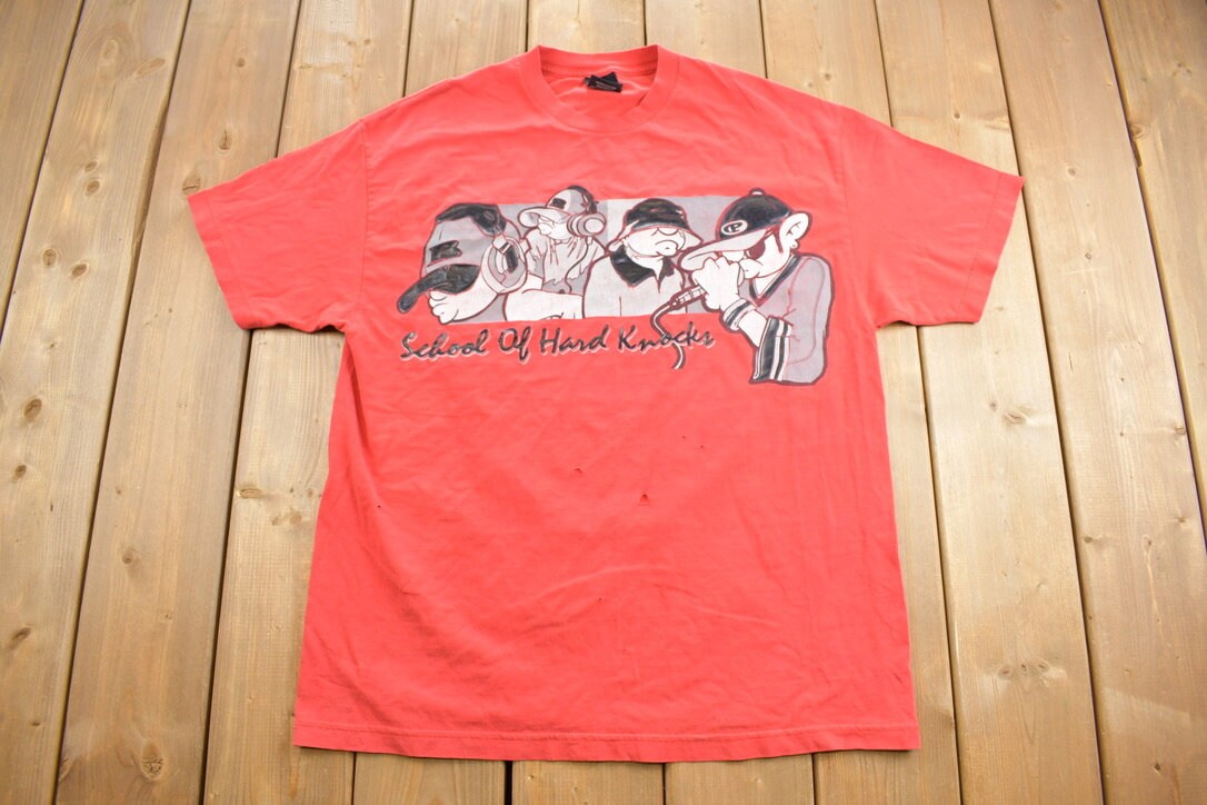 Vintage 1990s 'School Of Hard Knocks' T-Shirt