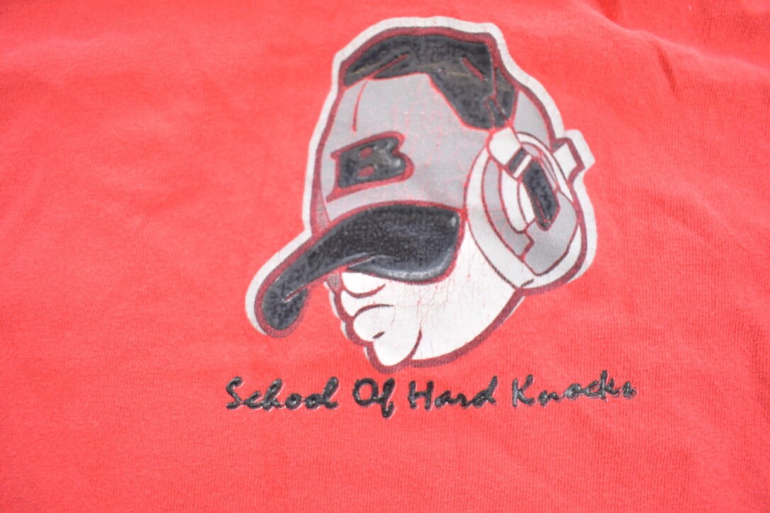 Vintage 1990s 'School Of Hard Knocks' T-Shirt