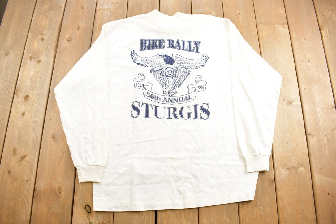 Vintage 1990s Sturgis Bike Rally 96' Souvenir T Shirt