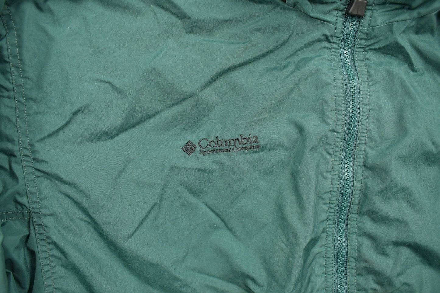 Vintage 1990s Columbia Sportswear Full Zip Windbreaker