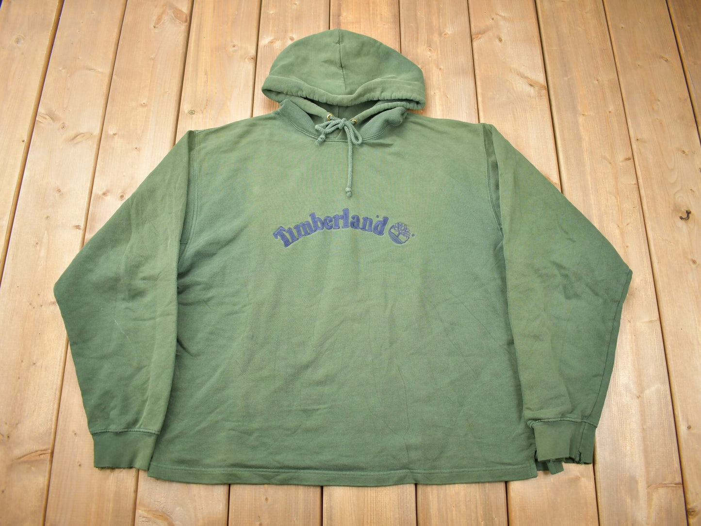 Vintage 1990s Timberland Weather Gear Sweatshirt / 90s Hoodie / Outdoorsman / Heavy Weight