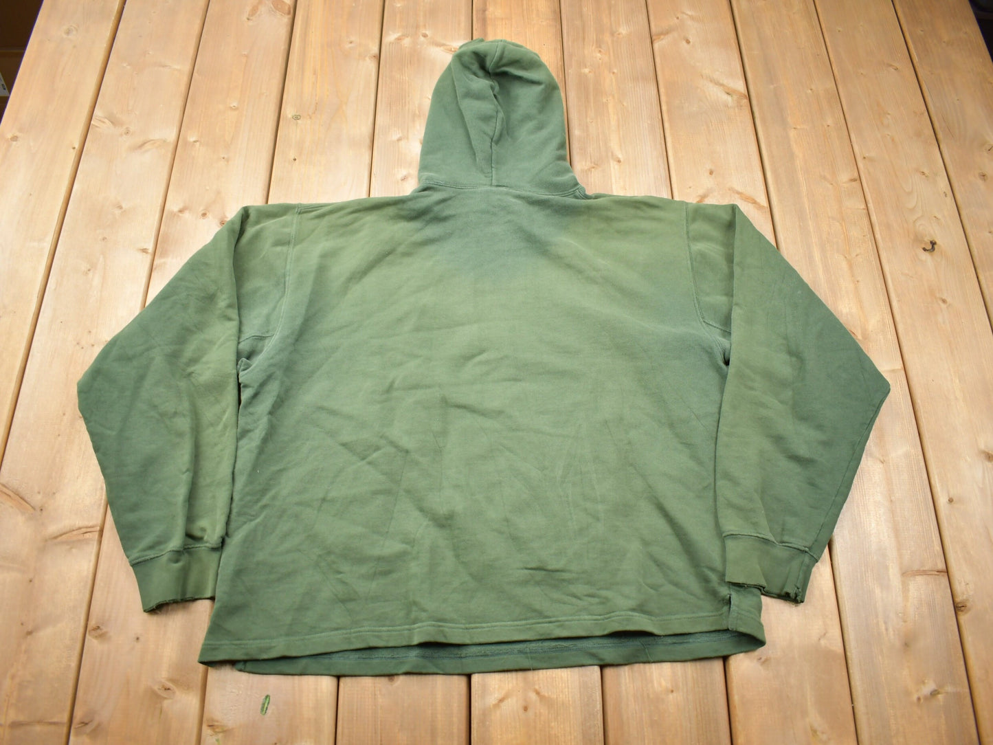 Vintage 1990s Timberland Weather Gear Sweatshirt / 90s Hoodie / Outdoorsman / Heavy Weight