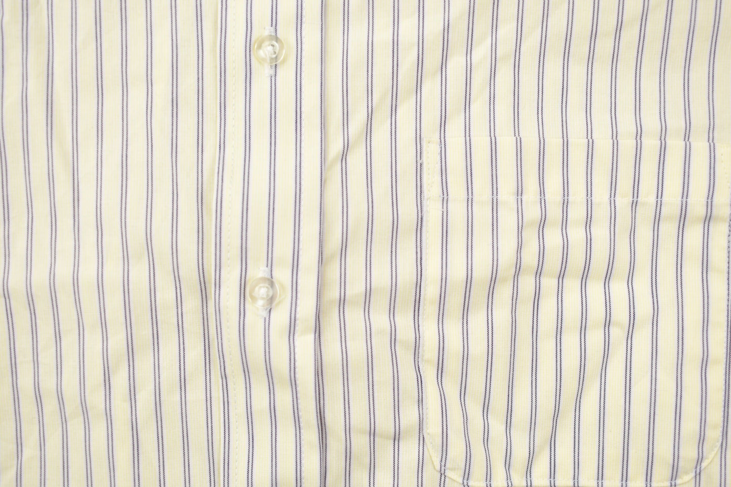 Vintage 1990s Edwards Striped Button Up Short Sleeve Shirt / 1990s Button Up / Vintage Short Sleeve / Basic Button Up / Business Shirt