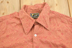 Vintage 1980s Marquis Joesph Patterned Button Up Shirt