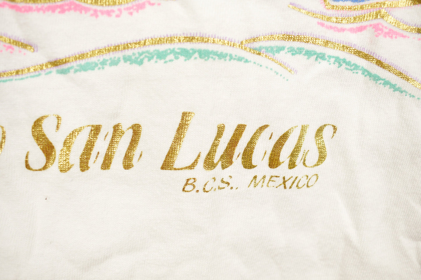 Vintage 1990s Cabo San Lucas Souvenir T Shirt / Streetwear / Made In USA / Vacation Tee / Travel T Shirt / Mexico Souvenir Shirt / BCS