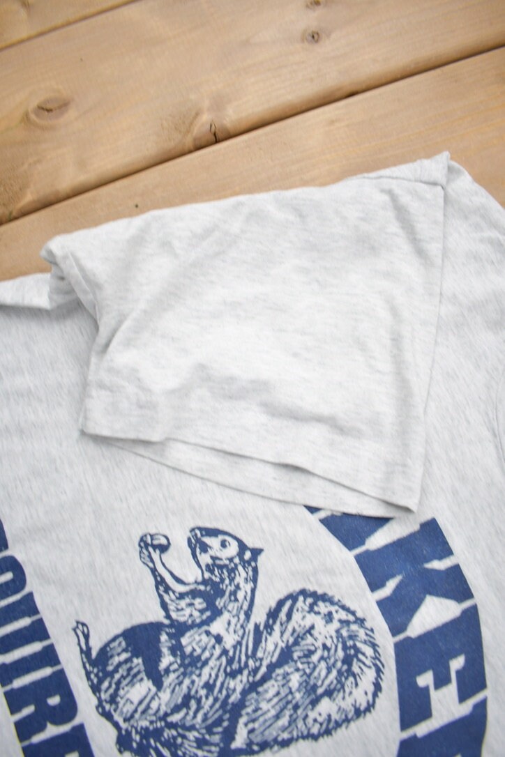 Vintage 1990s The Naked Squirrels Graphic T Shirt / Vintage T Shirt / Streetwear / Graphic Tee / Single Stitch / Made In USA