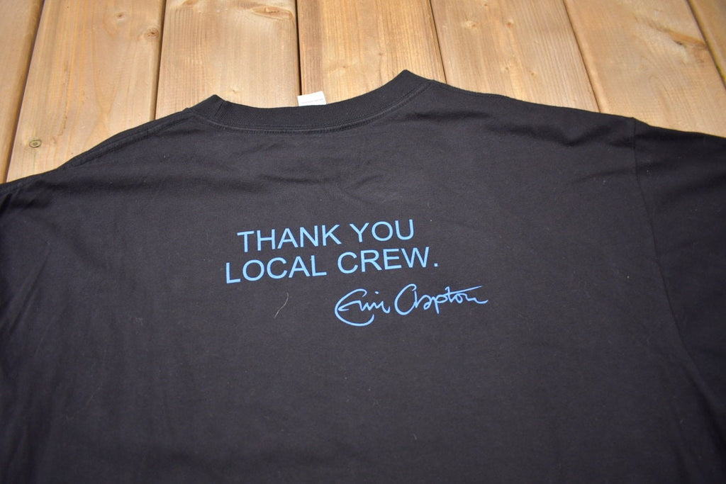 Vintage 2001 Eric Clapton World Tour T-Shirt