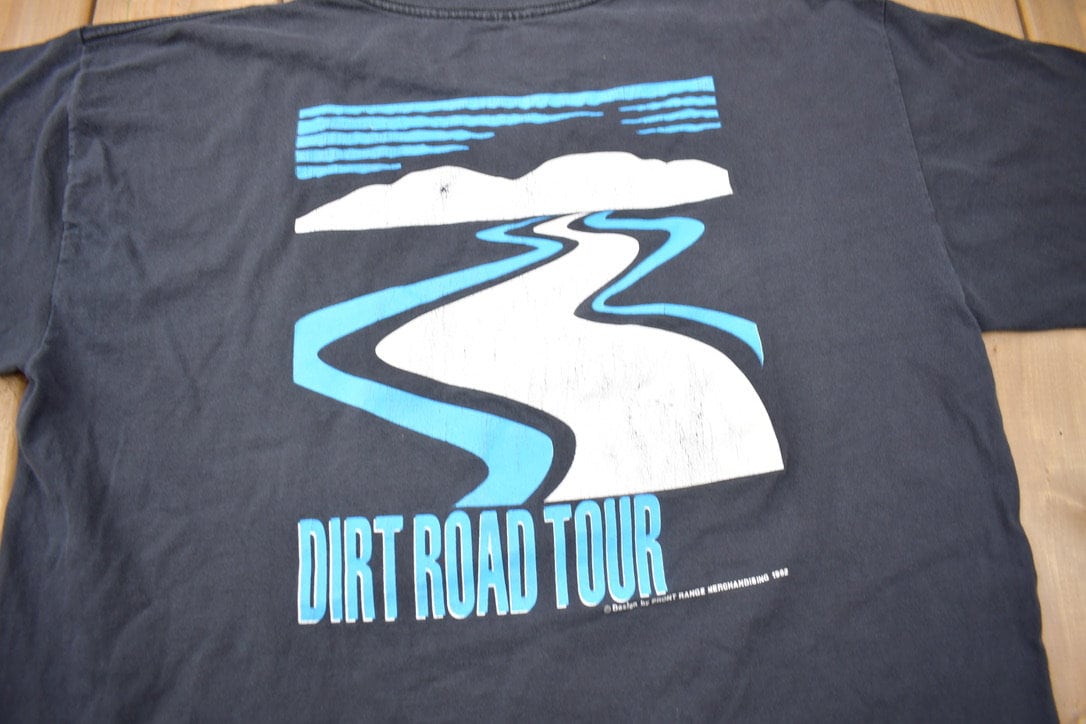 Vintage 1992 Sawyer Brown Dirt Road Tour Band Tee / Vintage T-Shirt / Country Music / Single Stitch / Made In USA