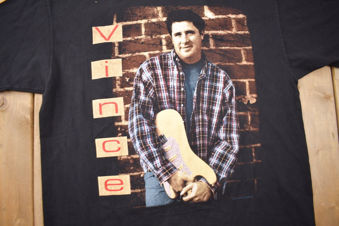 Vintage 1995 Vince Gill Tour Band T-shirt / Band Tee / Country Music / Music Promo / Premium Vintage / VG Tour