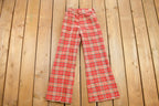 Vintage 1970s "Winnie The Pooh" Wool Trousers Size 24x28