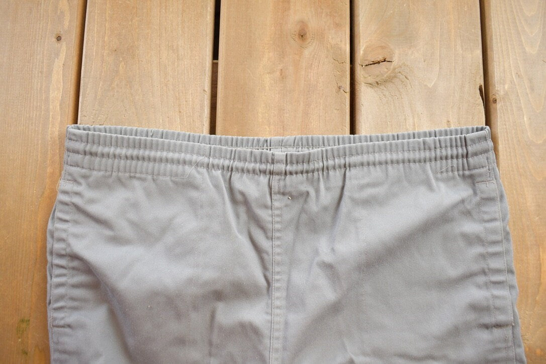 Vintage 1990s 'Dapper Dan' Grey Pants Size 34x28