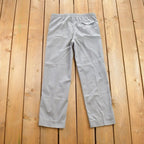 Vintage 1990s 'Dapper Dan' Grey Pants Size 34x28