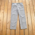 Vintage 1990s 'Dapper Dan' Grey Pants Size 34x28