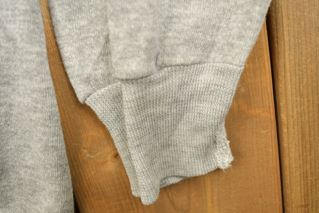 Vintage 1960s Blank Grey Raglan Sweatshirt