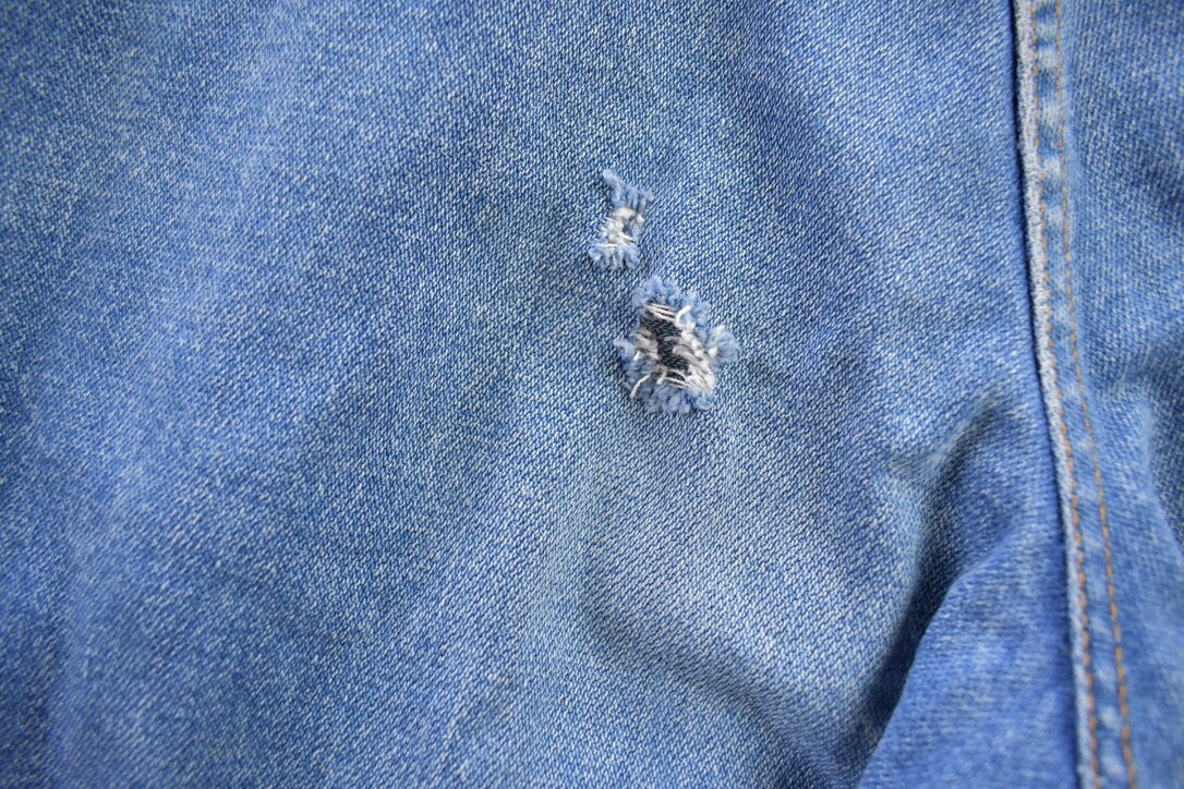 Vintage 1970s Halloween Bellbottom Jeans Size 30x32