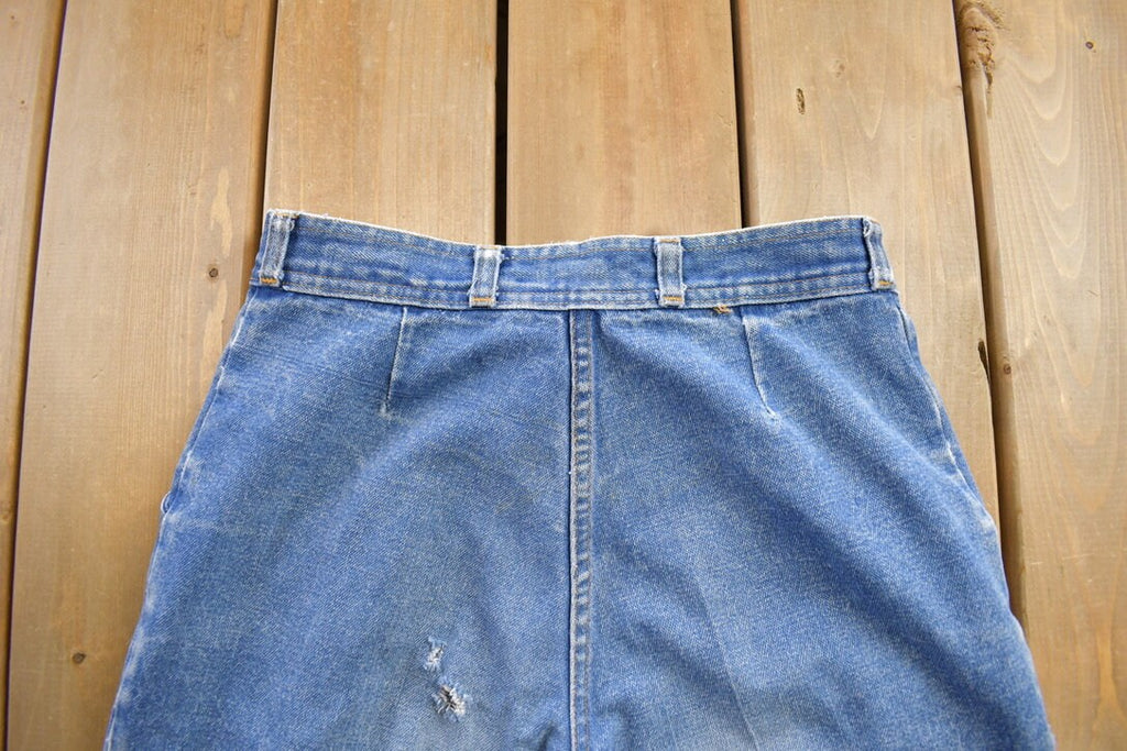 Vintage 1970s Halloween Bellbottom Jeans Size 30x32