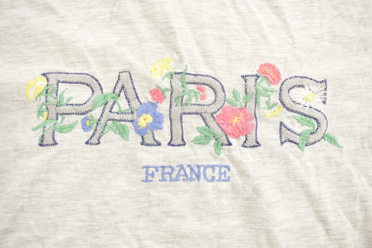 Vintage 1990s Paris France Souvenir T Shirt