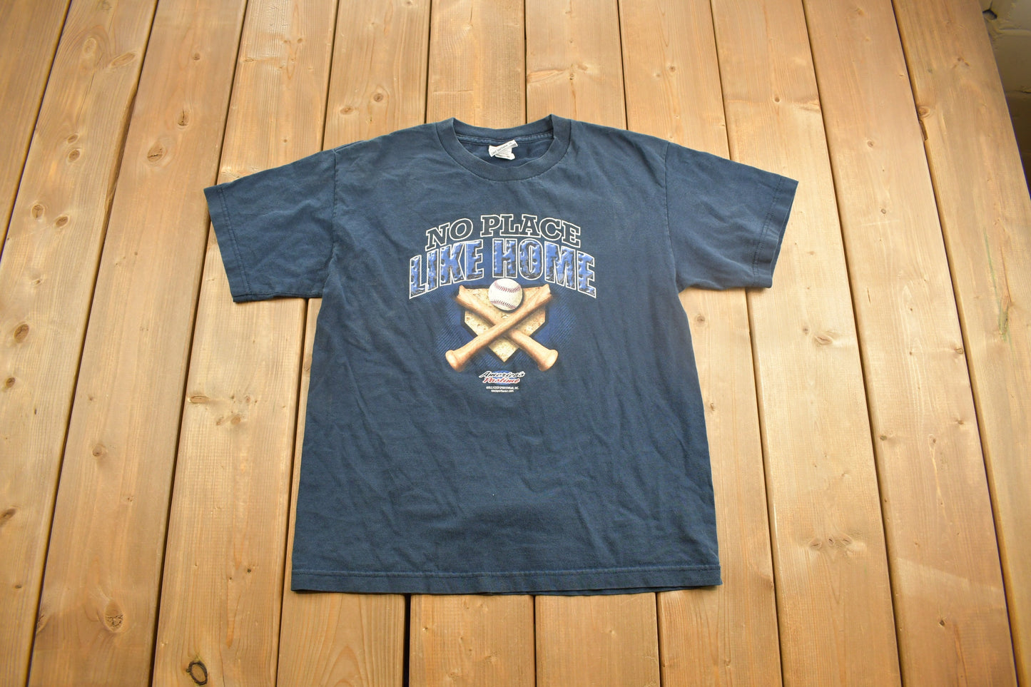 Vintage 1990s MLB "No Place Like Home"  Graphic T-Shirt