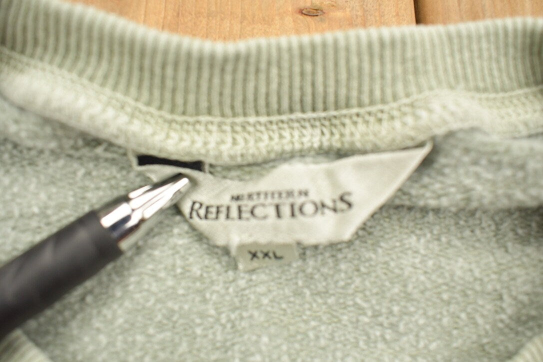 Vintage 1990s Northern Reflections Blank Crewneck Sweatshirt