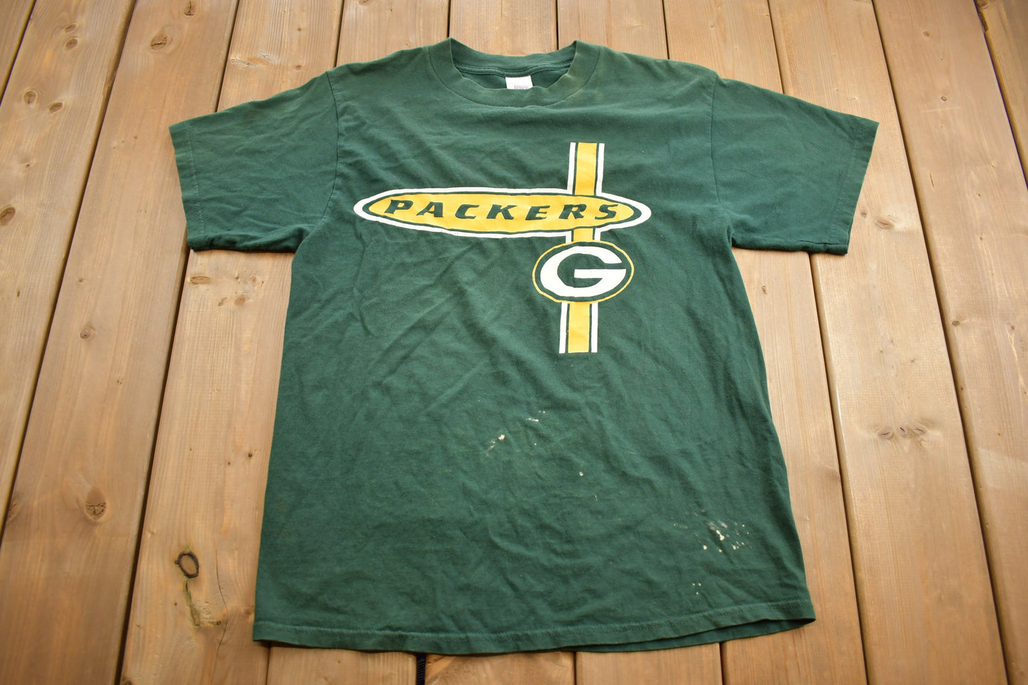 Vintage 1990s Green Bay Packers NFL Graphic T-Shirt