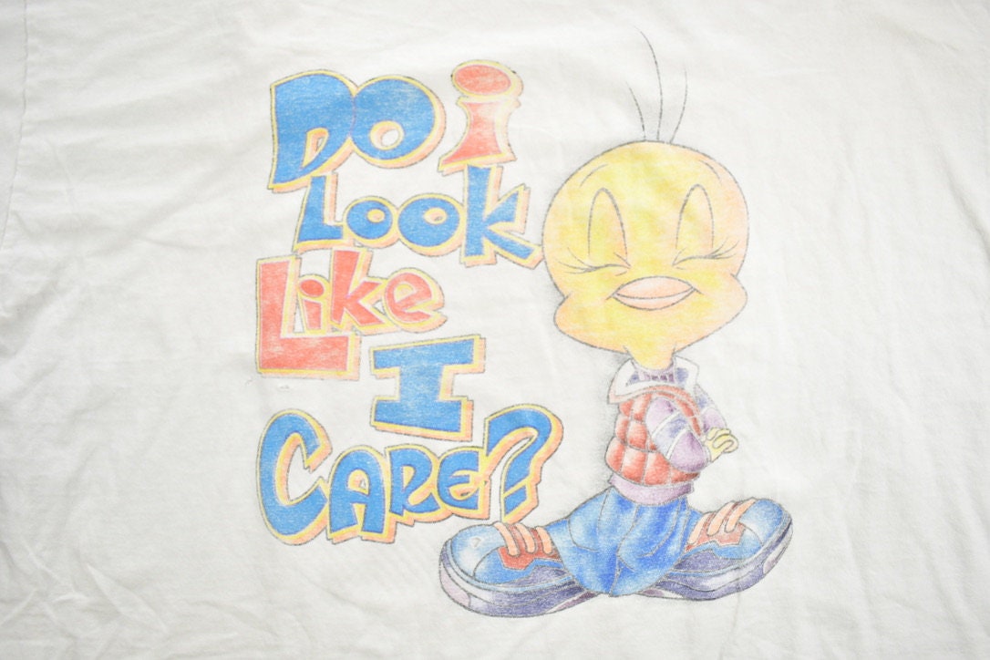 Vintage 1990s Looney Tunes Tweety Bird Promo T-shirt